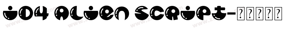 ID4 Alien Script字体转换